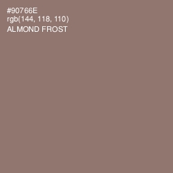 #90766E - Almond Frost Color Image